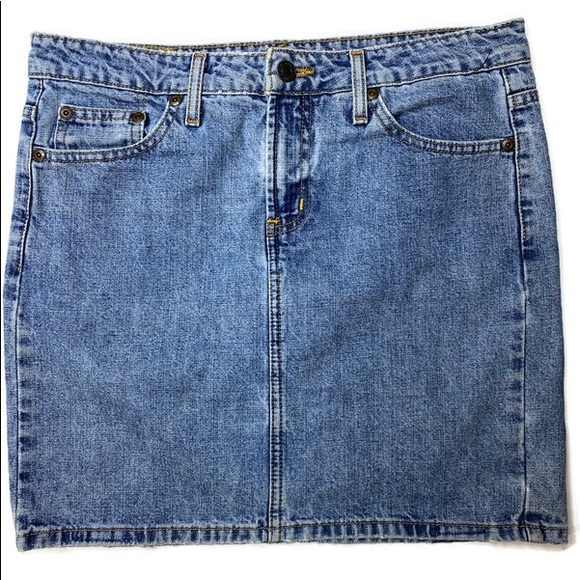 Casual Denim Miniskirt - Picture 1 of 5